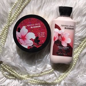 BATH AND BODY WORKS JAPANESE CHERRY BLOSSOM SET